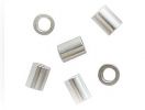 1,8x1,8mm 925 Sterling Silver Crimp Tube 20 piece ins.0,7mm smal